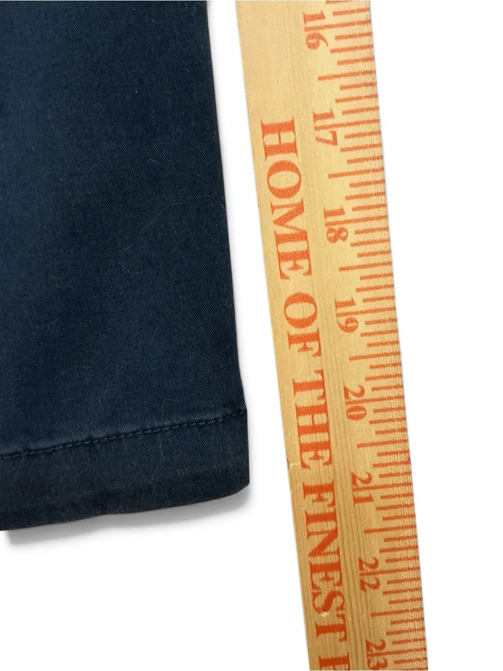 Dip Men’s Flat Front Navy Blue Chino Shorts - Size 34 (Like New)
